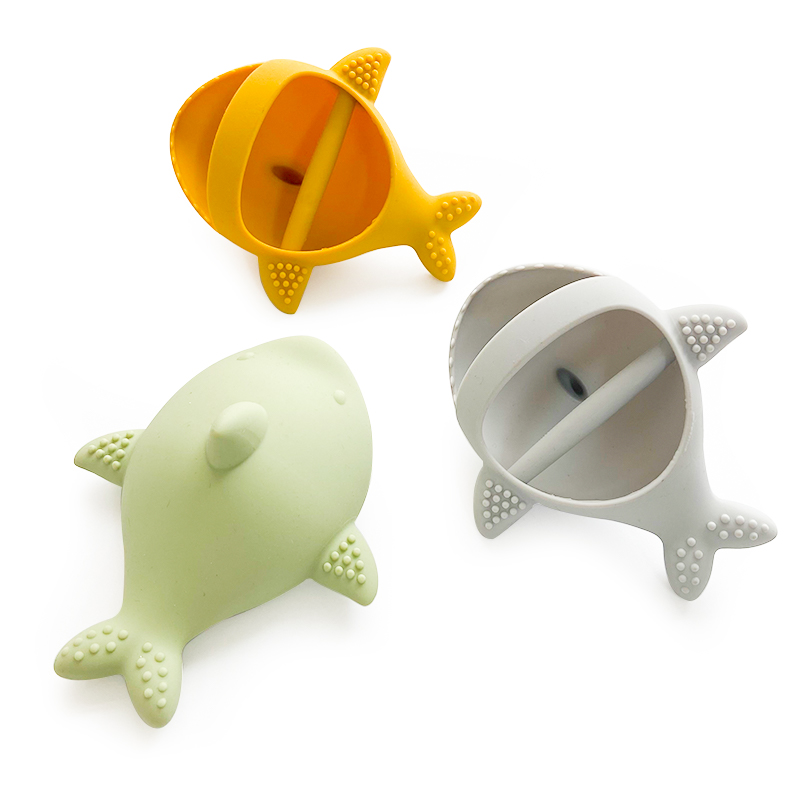 1pcs Silicone Shark Baby Brace - огляд і ціна Baby Products Photos
