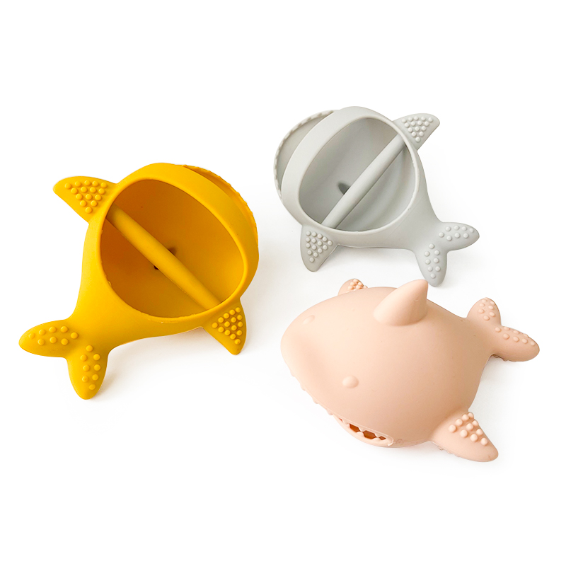 1pcs Silicone Shark Baby Brace - огляд і ціна Baby Products Photos