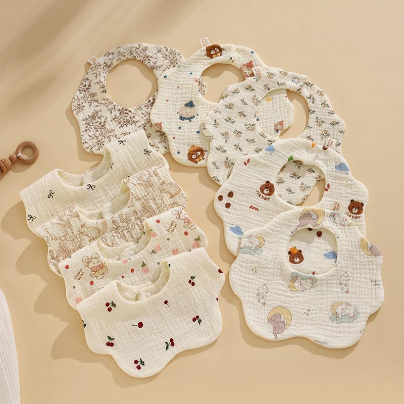 ✰✪1PC Baby Bibs Cotton Newborn - огляд і ціна Baby Products Dropshipping