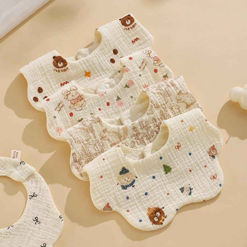 ✰✪1PC Baby Bibs Cotton Newborn - огляд і ціна Baby Products Dropshipping