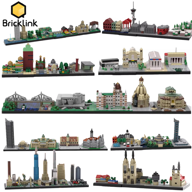 Bricklink MOC City Skyline Arc - огляд і ціна Lego Set Creator