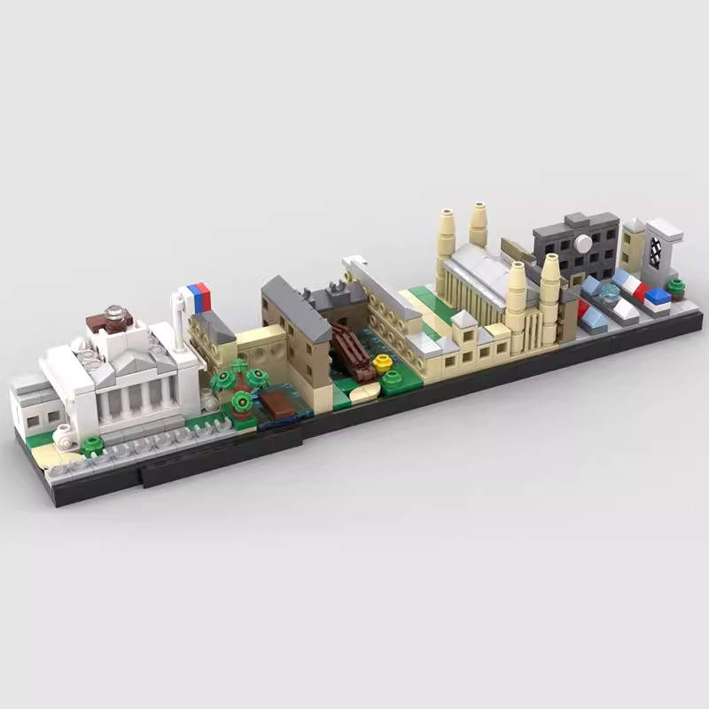 Bricklink MOC City Skyline Arc - огляд і ціна Lego Set Creator