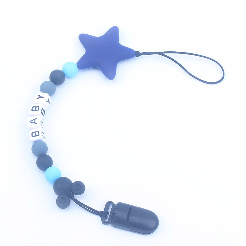 Personalized Name English Lett - огляд і ціна Baby Pacifier Clip
