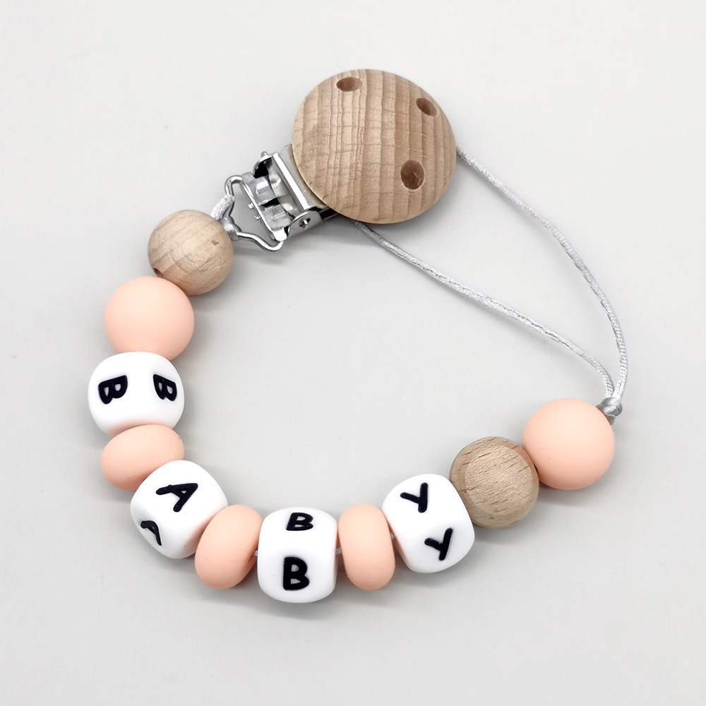 Custom Name Pacifier Clips Cha - огляд і ціна Baby Pacifier Clip