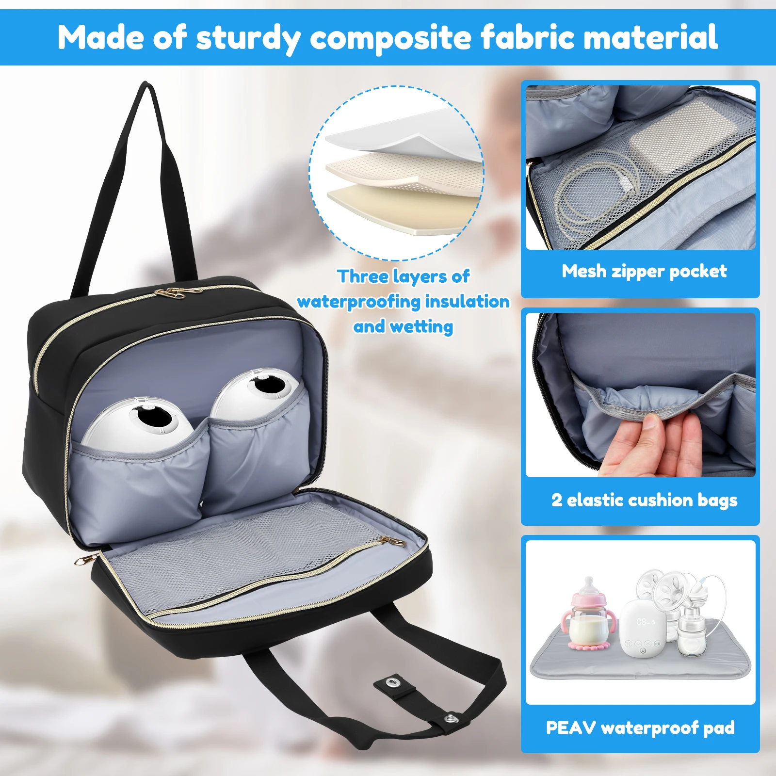 Breast Pump Storage Bag with I - огляд і ціна Baby Products Pack