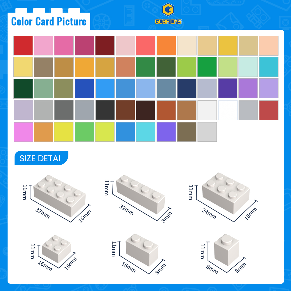 Gobricks 32291 10PCS Bricks Te - огляд і ціна Lego Set Creator