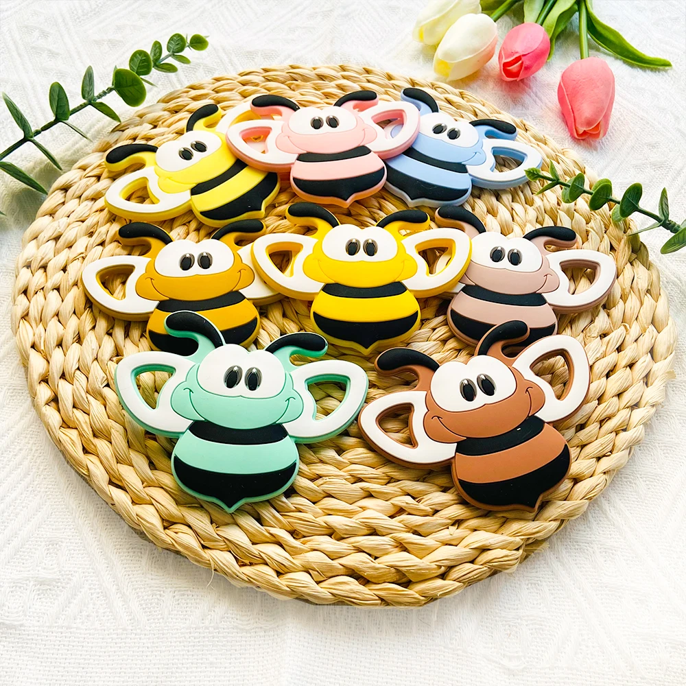 1pcs Cartoon Animal Bee Silico - огляд і ціна Baby Products Photos