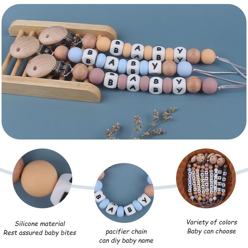 Dummy Holder Clip Customizatio - огляд і ціна Baby Teethers