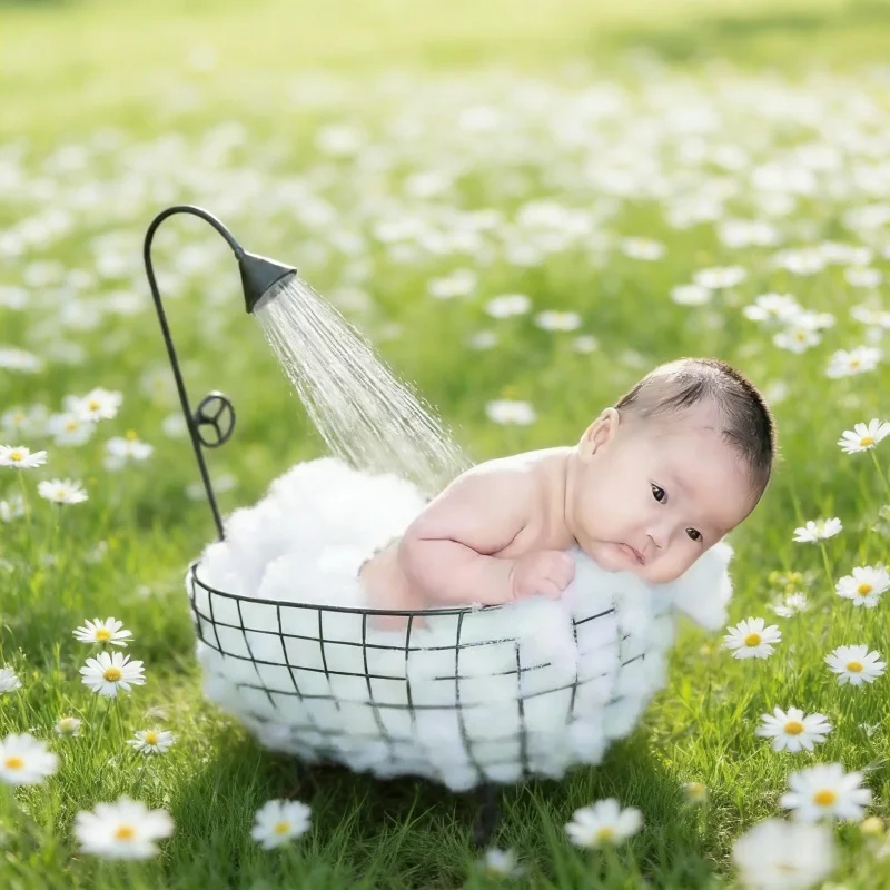 1pcs Newborn Photo Props Iron  - огляд і ціна Baby Products Photos